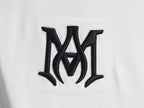 AMIRI MA Logo Gradient Starburst Print Crew Neck Short‑Sleeve T‑Shirt