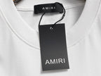 AMIRI Studded Heart Graphic Crew Neck Short‑Sleeve T‑Shirt