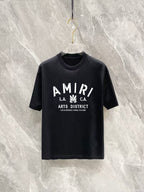 AMIRI Arts District Short‑Sleeve Crew Neck T‑Shirt