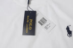 Ralph Lauren Men's White Crew‑Neck Short‑Sleeve Embroidered Pony T‑Shirt