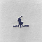 Men's Crew‑Neck Short‑Sleeve T‑Shirt, Navy Pony Chest Embroidery