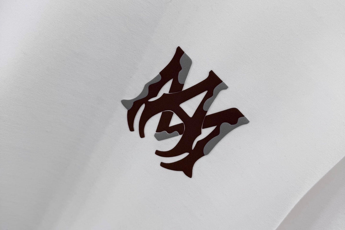 AMIRI MA Monogram Chest Graphic Short‑Sleeve Tee