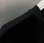 Men's Crew‑Neck Short‑Sleeve T‑Shirt with Red Pony Embroidery