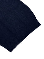 Men Crew Neck Short‑Sleeve Knit Sweater, Small Horse Embroidery