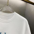 Amiri Arts And Crafts Text Front Graphic Crew‑Neck Short‑Sleeve T‑Shirt