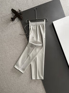 Acne Studios Drawstring Waist Straight‑Leg Sweatpants
