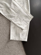 Ralph Lauren Men's White Straight‑Leg Casual Trousers