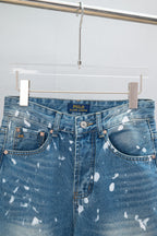 Ralph Lauren Men's Paint‑Splatter Straight‑Leg Denim Jeans