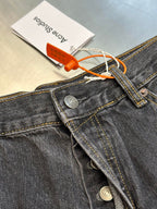 Acne Studios Paint‑Splash Vintage Washed Baggy Wide‑Leg Jeans