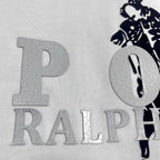 Ralph Lauren Men's Oversized Short‑Sleeve Crew‑Neck T‑Shirt With Large POLO Graphic Print