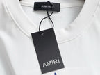 AMIRI Star Embellished Logo Crew‑Neck Short‑Sleeve T‑Shirt