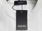 AMIRI MA Logo Gradient Starburst Print Crew Neck Short‑Sleeve T‑Shirt