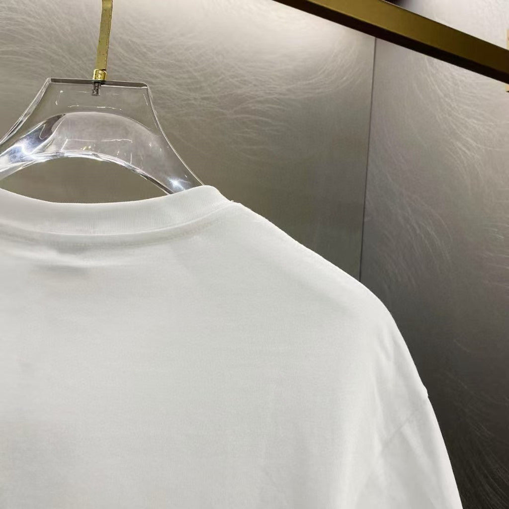 Amiri Arts And Crafts Text Front Graphic Crew‑Neck Short‑Sleeve T‑Shirt