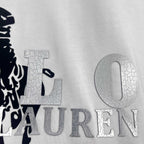 Ralph Lauren Men's Oversized Short‑Sleeve Crew‑Neck T‑Shirt With Large POLO Graphic Print