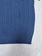 Ralph Lauren Men's Cable‑Knit Short‑Sleeve Polo Shirt