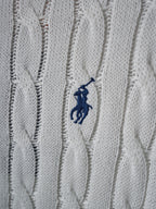 Ralph Lauren Men's Cable‑Knit Crew‑Neck Short‑Sleeve Sweater