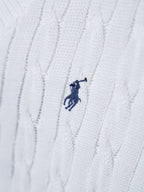 Ralph Lauren Men's Cable‑Knit V‑Neck Sweater Vest