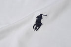 Ralph Lauren Men's White Crew‑Neck Short‑Sleeve Embroidered Pony T‑Shirt