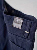 `Ralph Lauren Men's Navy Textured Straight‑Leg Casual Trousers`