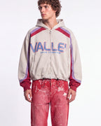 Vale Forever Rocket Zip Up Hoodie White
