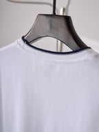 Polo Ralph Lauren Men's Contrast‑Trim Crew‑Neck Short‑Sleeve T‑Shirt, Navy Pony Embroidery