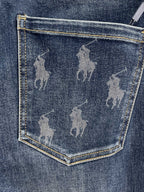 Ralph Lauren Men's Vintage Wash Straight‑Leg Denim Jeans