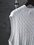 Ralph Lauren Men's Cable‑Knit V‑Neck Sweater Vest