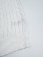 Ralph Lauren Men's Short‑Sleeve Cable‑Knit Crew Neck Sweater