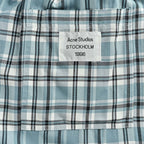 Acne Studios Check Drawstring Shorts
