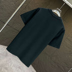 AMIRI Overlapped Stacked Logo Crew‑Neck Short‑Sleeve T‑Shirt