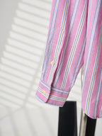 Ralph Lauren Men's Long‑Sleeve Vertical Striped Button‑Down Shirt