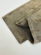 Acne Studios Vintage Distressed‑Print Wide‑Leg Jeans
