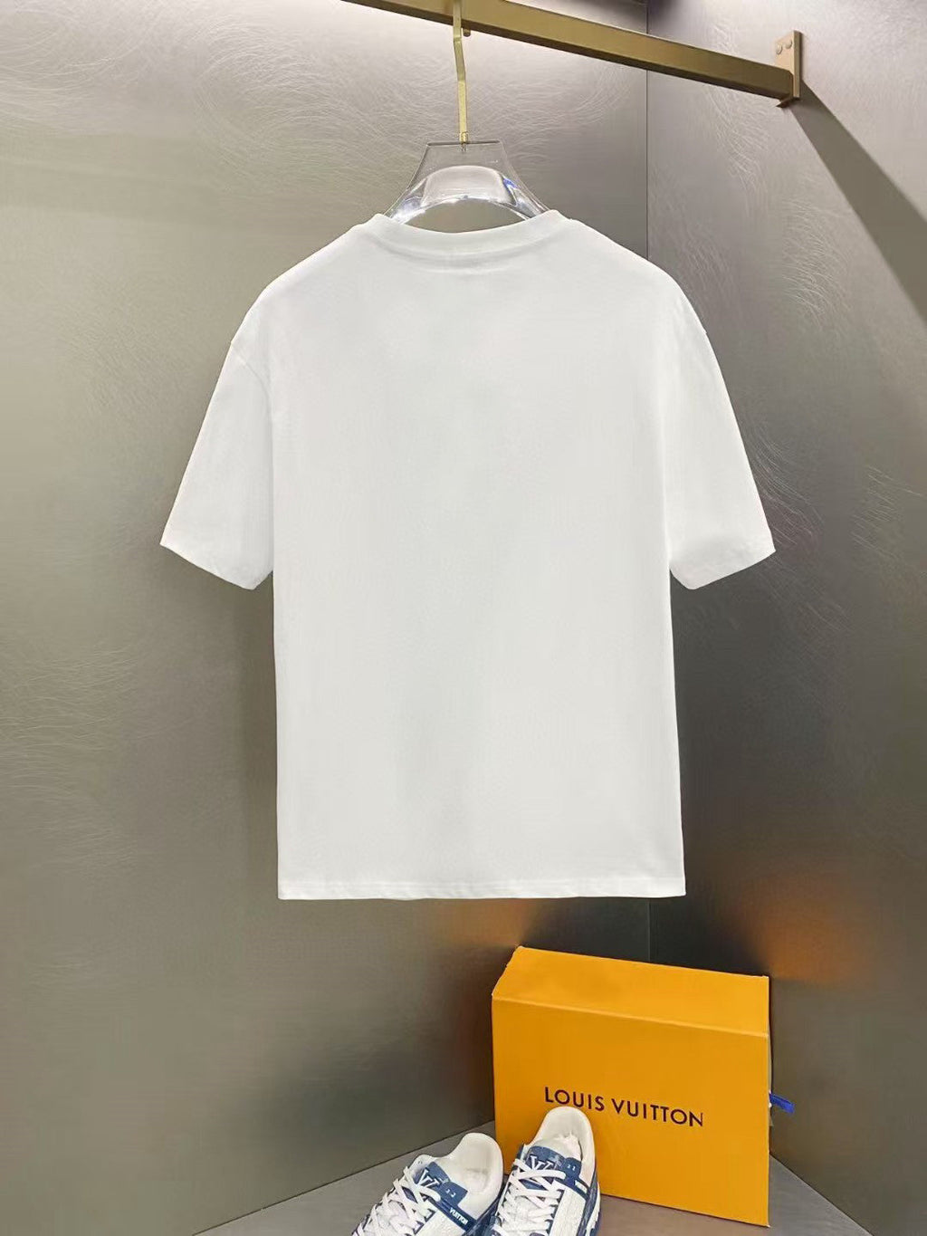 Amiri Beverly Hills Dual‑Horse Front Graphic Crew‑Neck Short‑Sleeve T‑Shirt