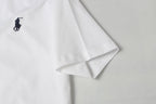 Ralph Lauren Men's White Crew‑Neck Short‑Sleeve Embroidered Pony T‑Shirt