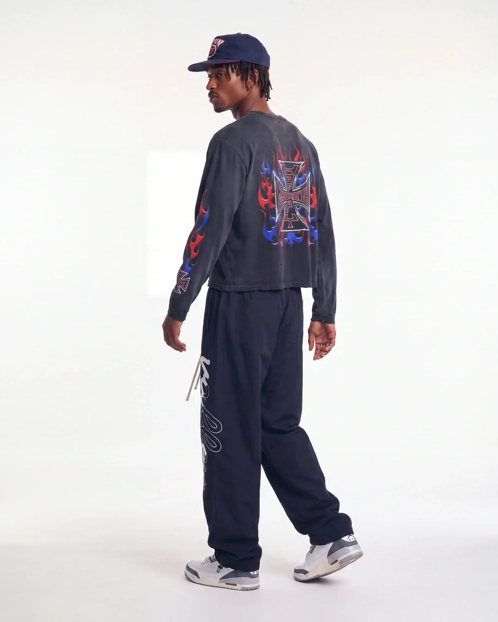 Vale Forever Midnight Swish Track Pants Black