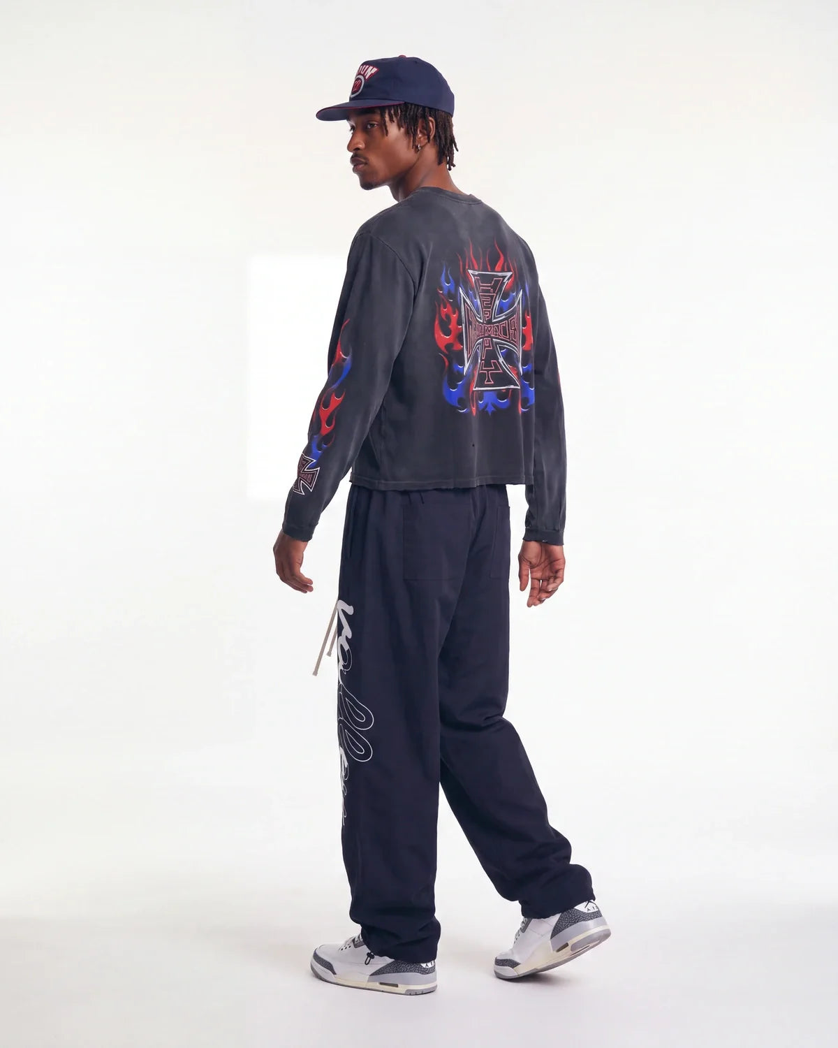 Vale Forever Midnight Swish Track Pants Black