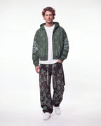 Vale Forever Flag Zip Up Hoodie Green