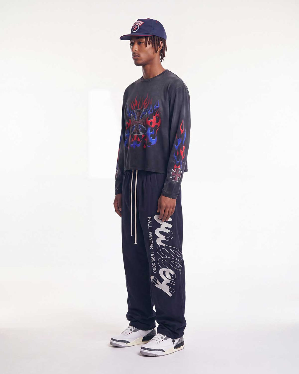 Vale Forever Midnight Swish Track Pants Black