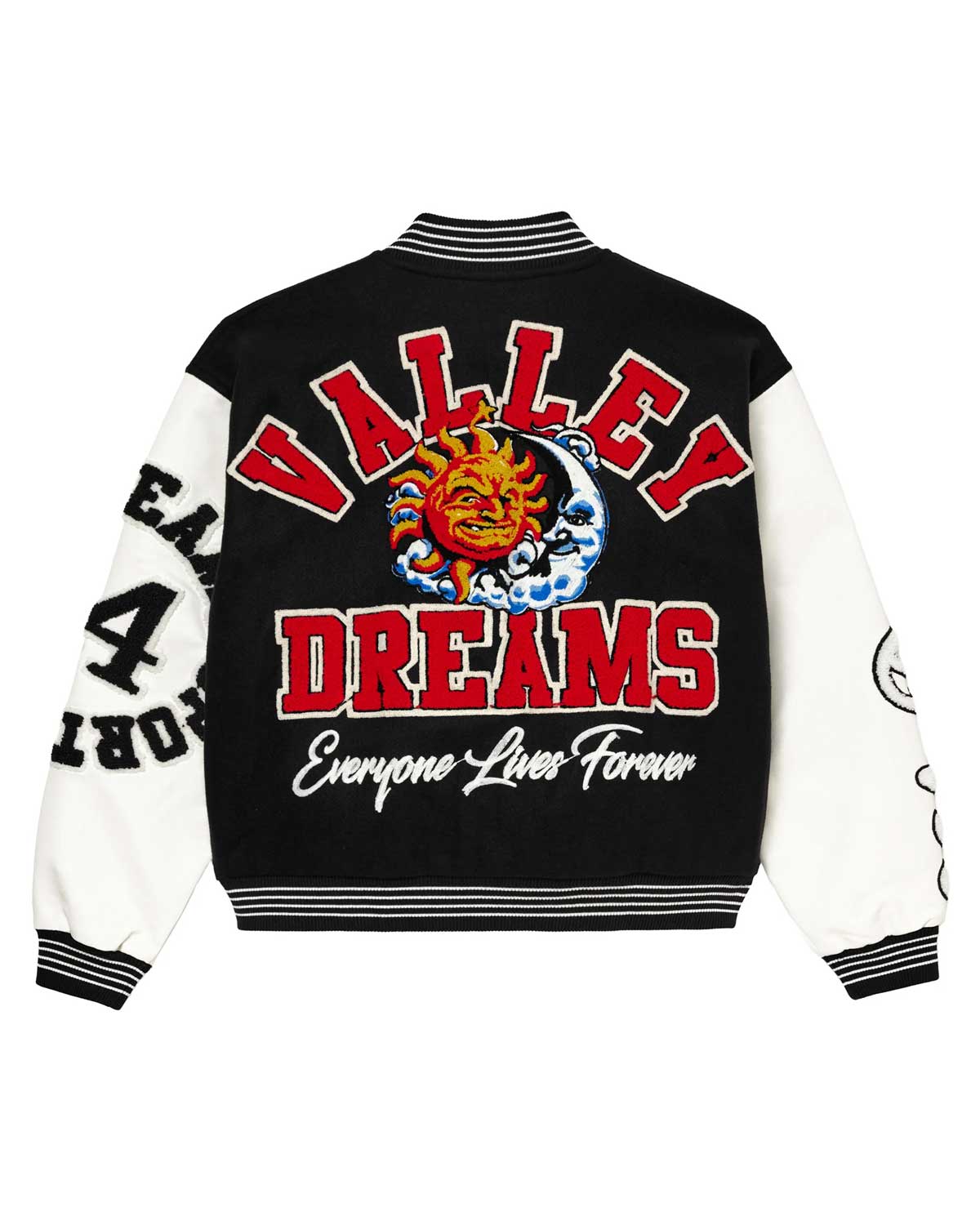 Vale Forever Alumni Varsity Jacket Black