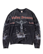 Vale Forever Concrete Cross L/S Tee Black