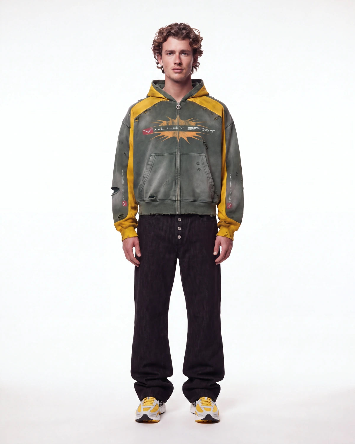 Vale Forever Khalifa Zip Up Green