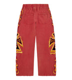 Vale Forever La Flare Sweatpants Red