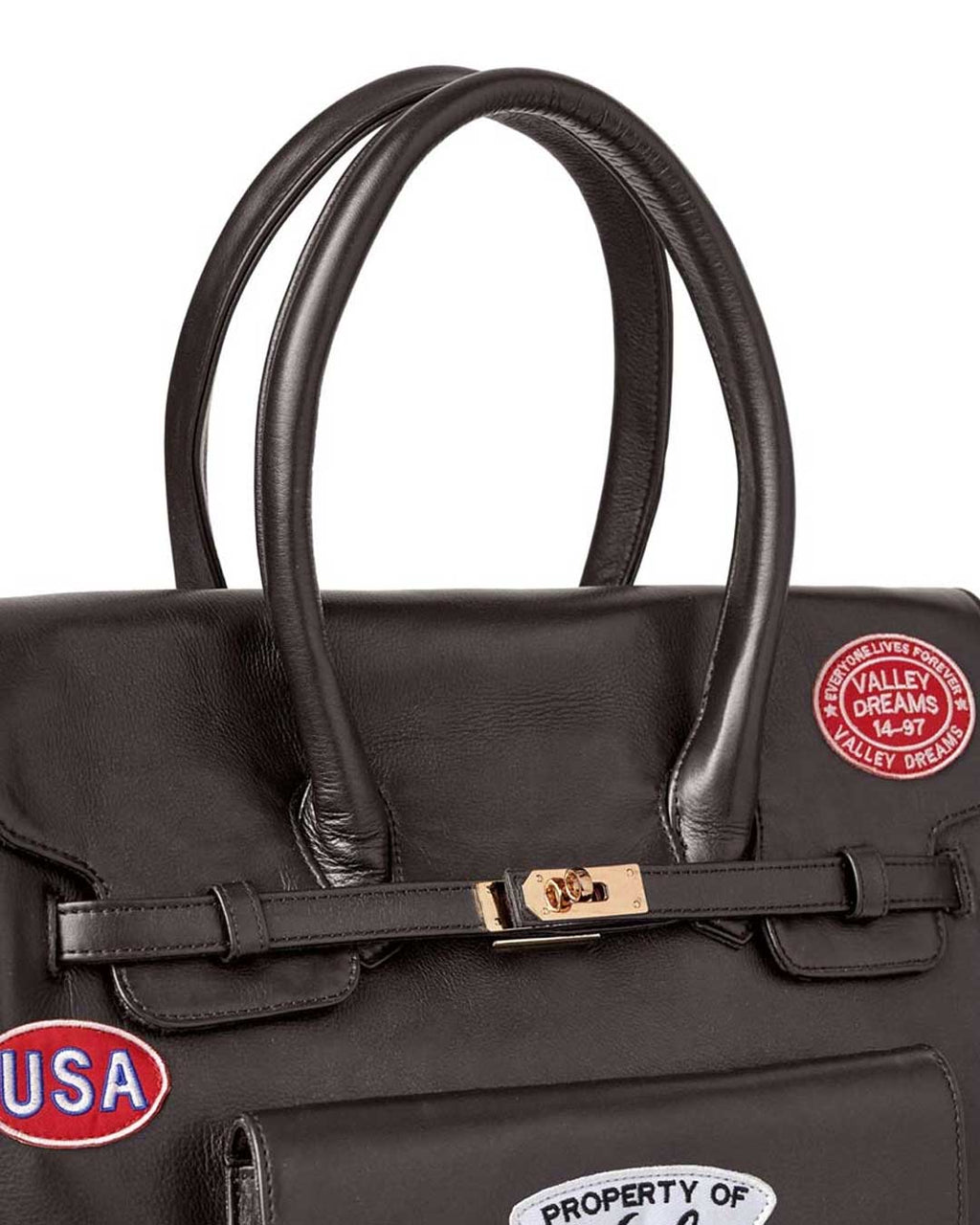 Vale Forever Lucky Charms Bag Brown