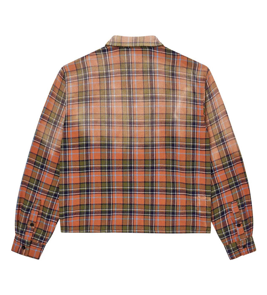 Vale Forever Pumpkin Patch Web Flannel Orange