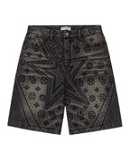 Vale Forever Spade Jorts Black