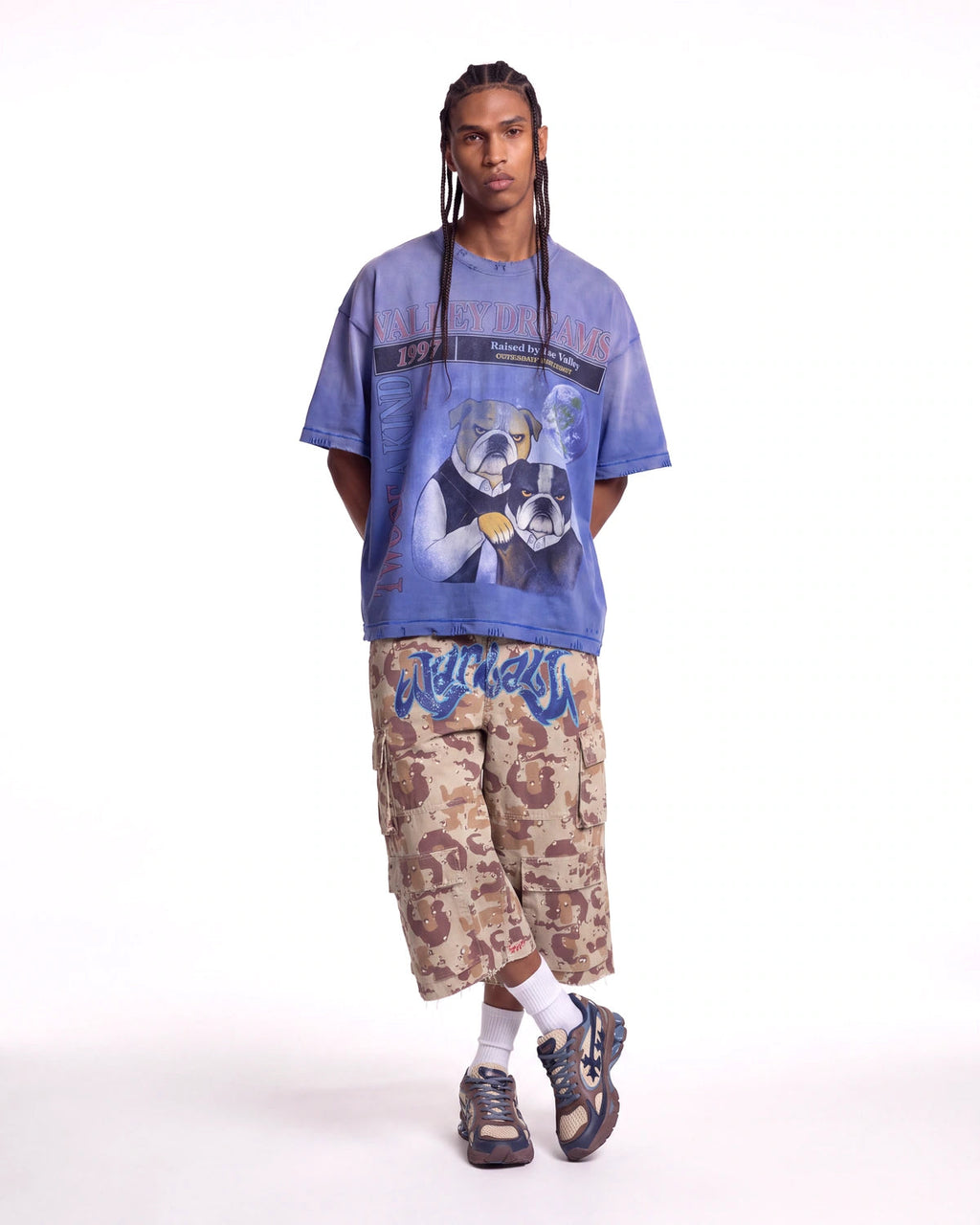 Vale Forever Step Bros Tee Blue