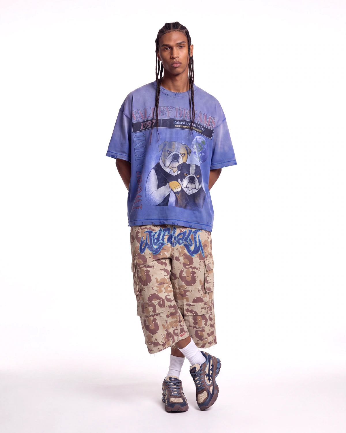 Vale Forever Step Bros Tee Blue