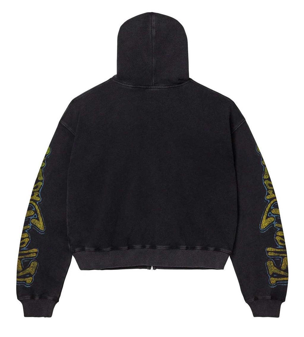 Vale Forever Taz Zip Up Hoodie Black