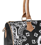 Vale Forever VS Leather Duffle Bag Black