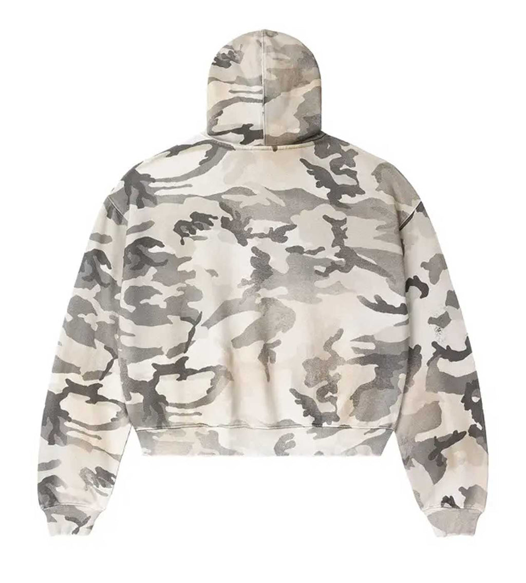 Vale Forever Winter Camo Zip Up Off White